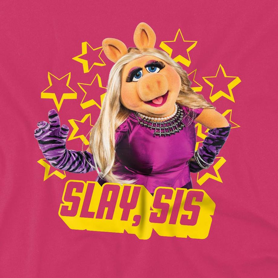 The Muppets  Slay Sis T-Shirt, Ringgesponnene 