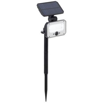 Luminaire de tir extérieur JJockey avec détecteur de mouvement et solaire 54 cm