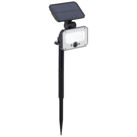 BRILLIANT Luminaire de tir extérieur JJockey avec détecteur de mouvement et solaire 54 cm  