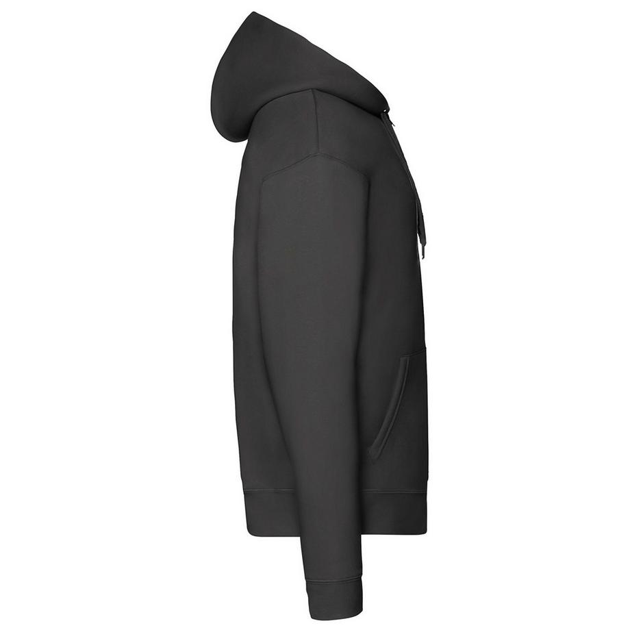 Fruit of the Loom Premium Felpa Con Cappuccio E Zip Intera  