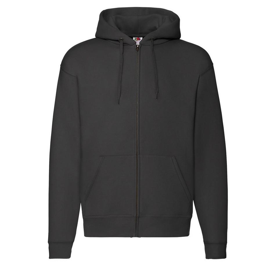 Premium Felpa Con Cappuccio E Zip Intera