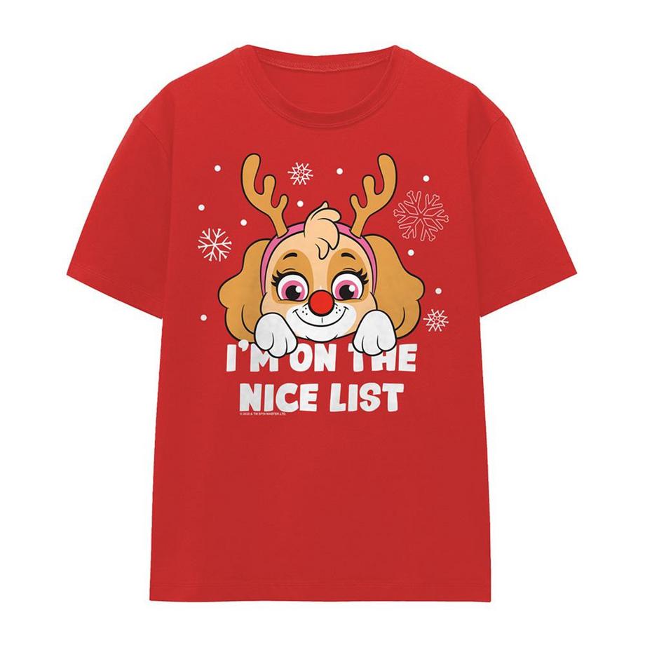 Nice List Maglietta Natale Skye