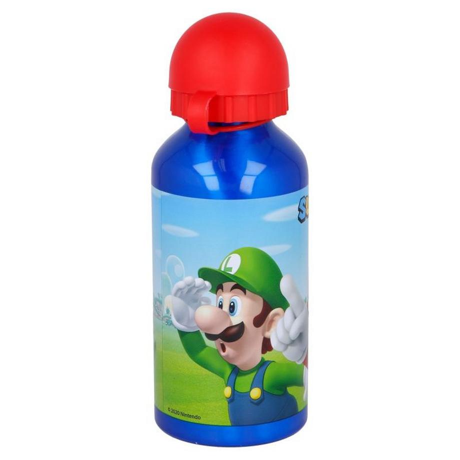 Reer Super Mario Trinkflasche Aluminium (400ml)  