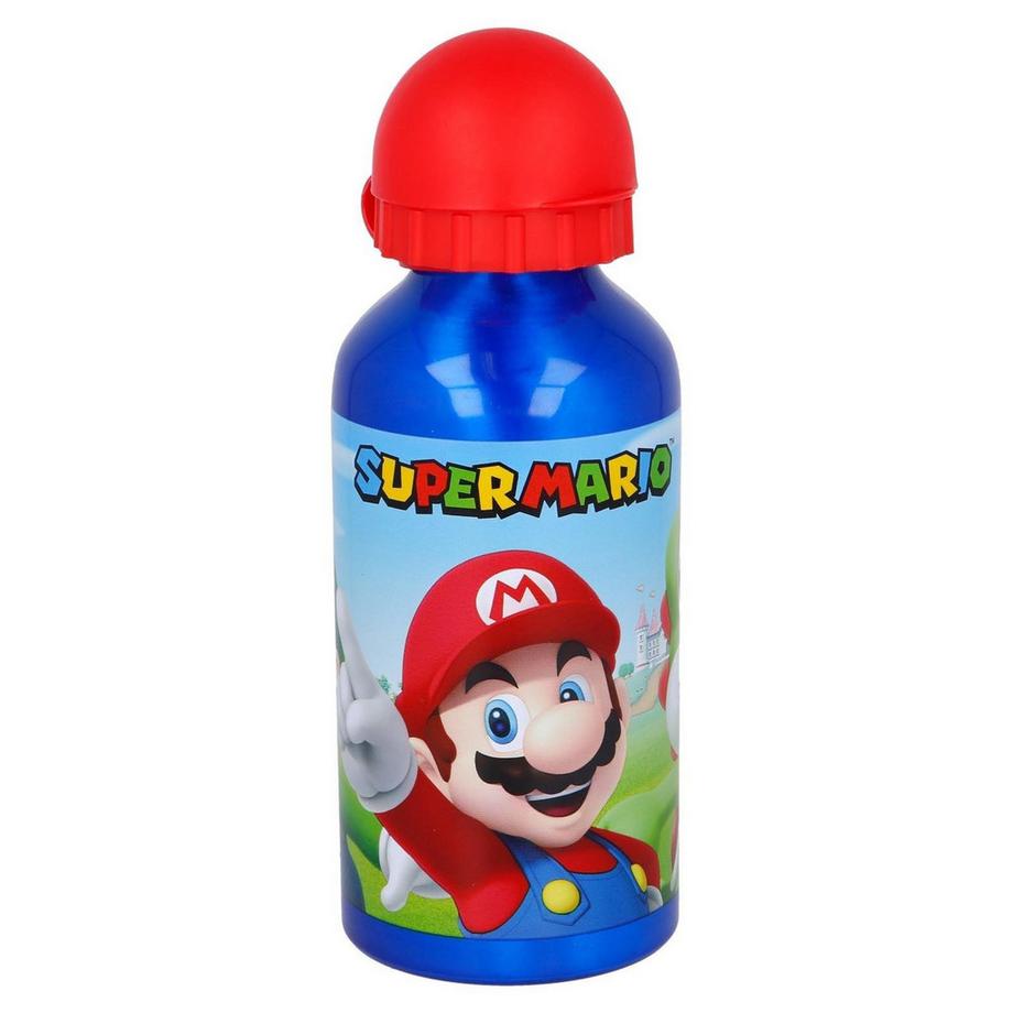 Reer Super Mario Trinkflasche Aluminium (400ml)  