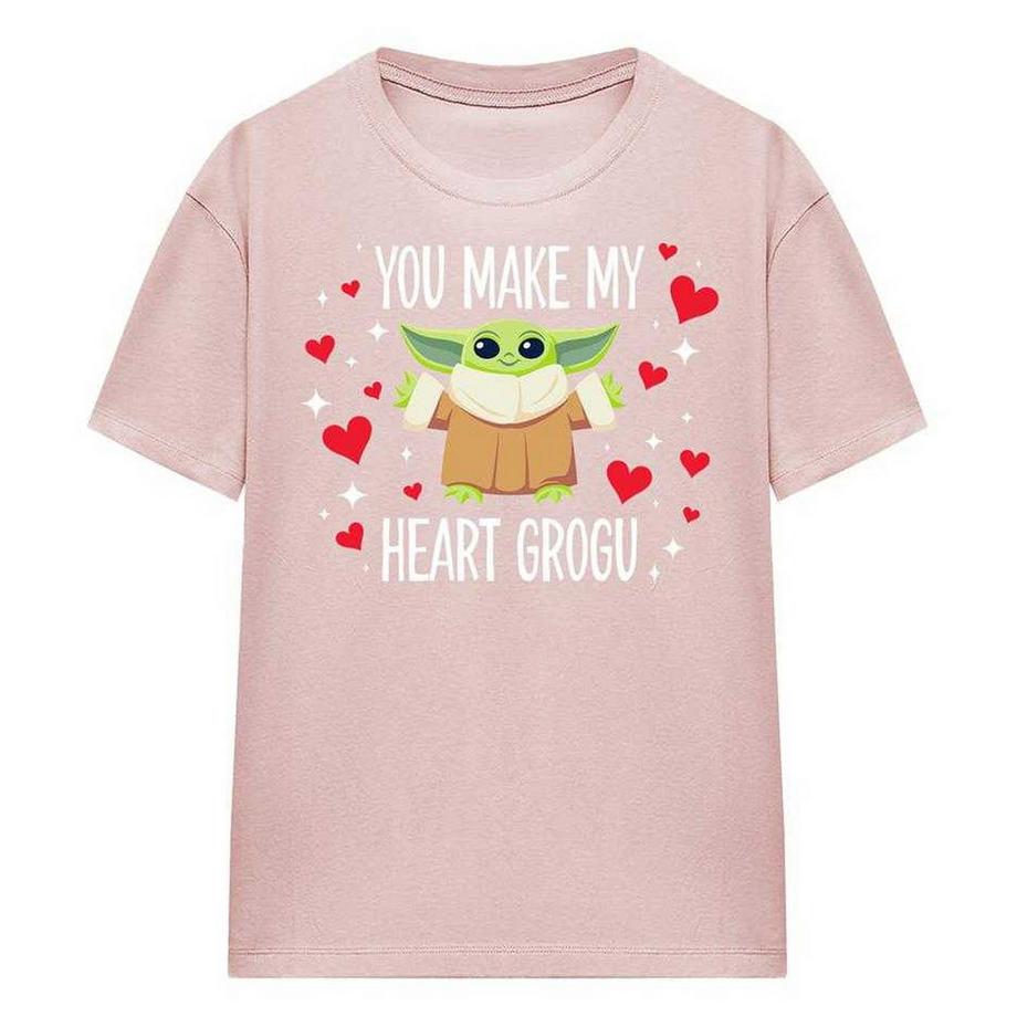 You Make My Heart Maglietta Grogu