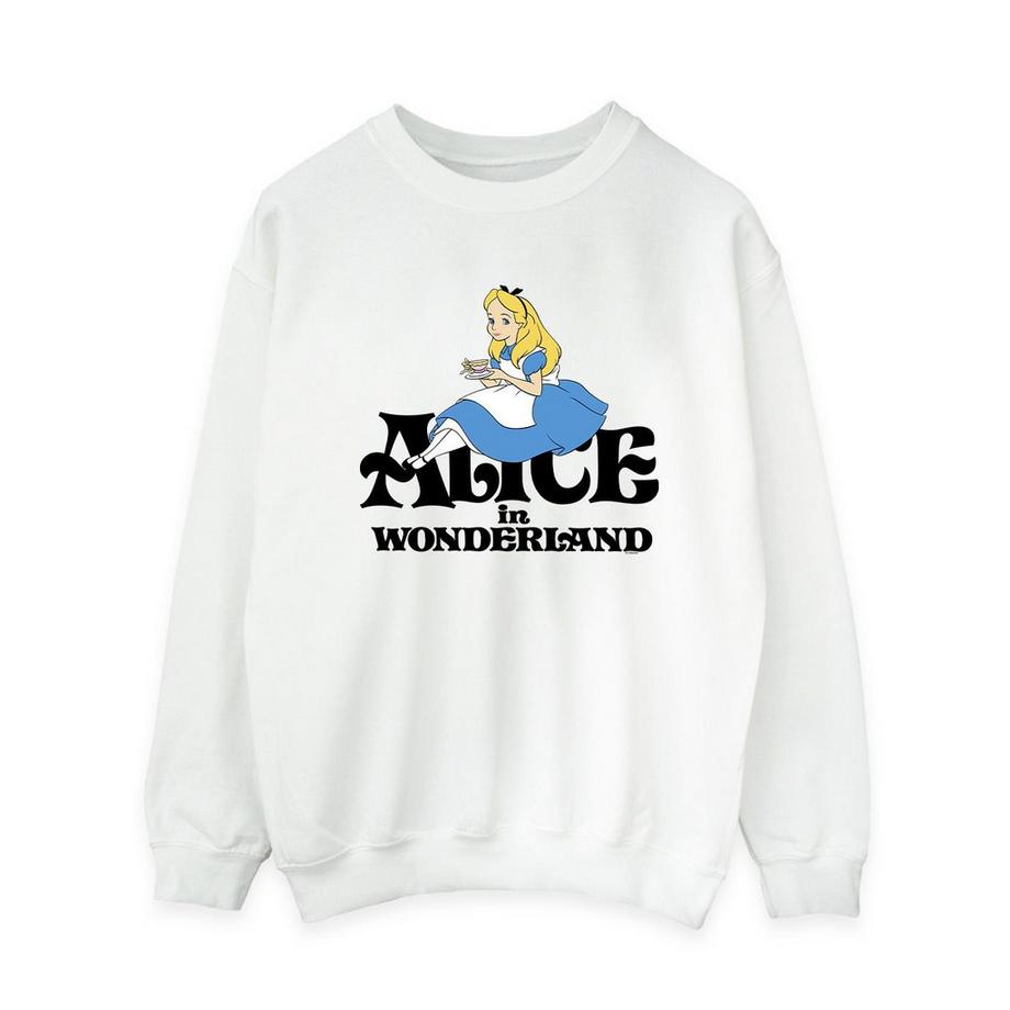 Alice In Wonderland Tea Drinker Sweatshirt