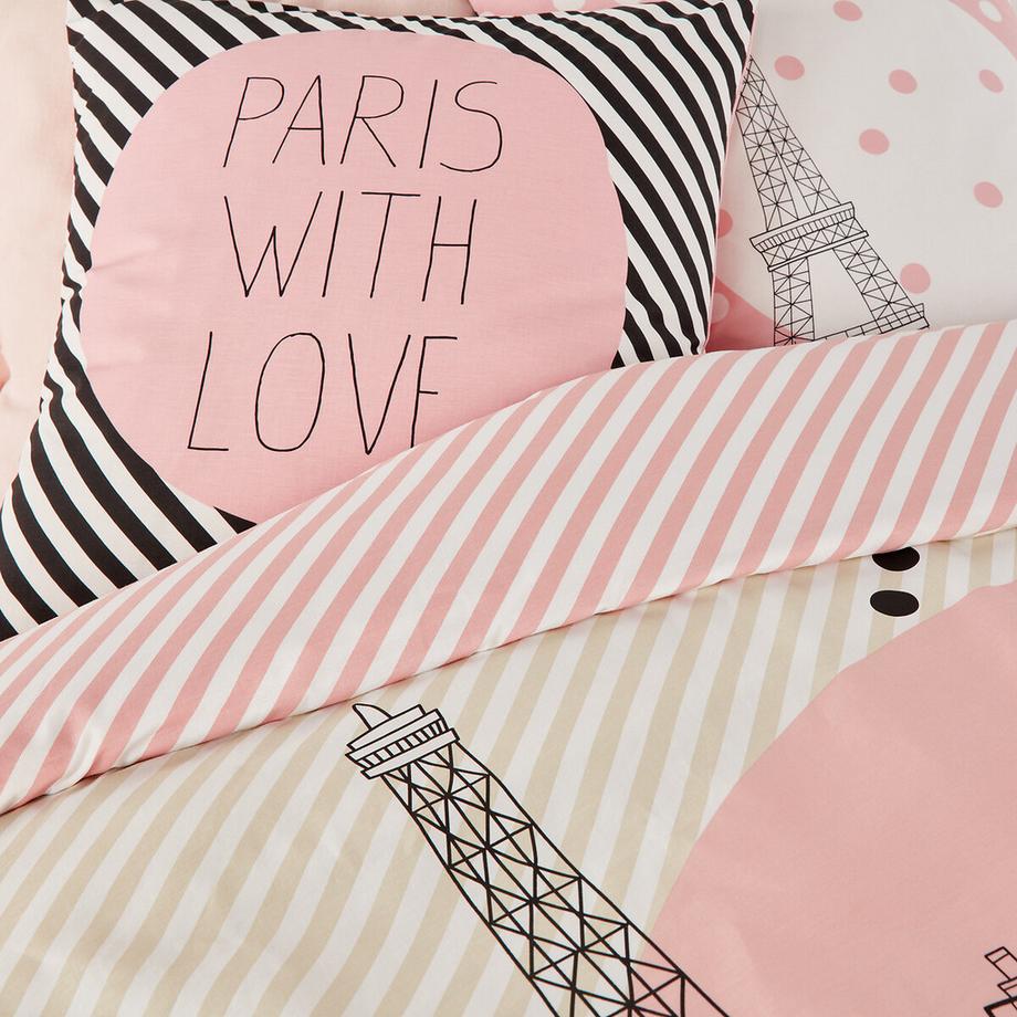 La Redoute Intérieurs Paris For Ever Copripiumino in cotone  