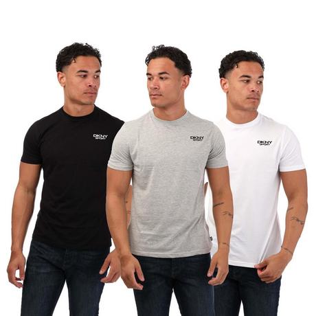 DKNY Sport Rundhals T-Shirt 3er Pack  