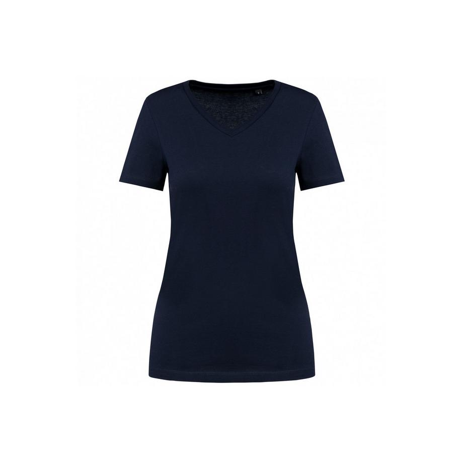 suprima t-shirt mit v-ausschnitt damen