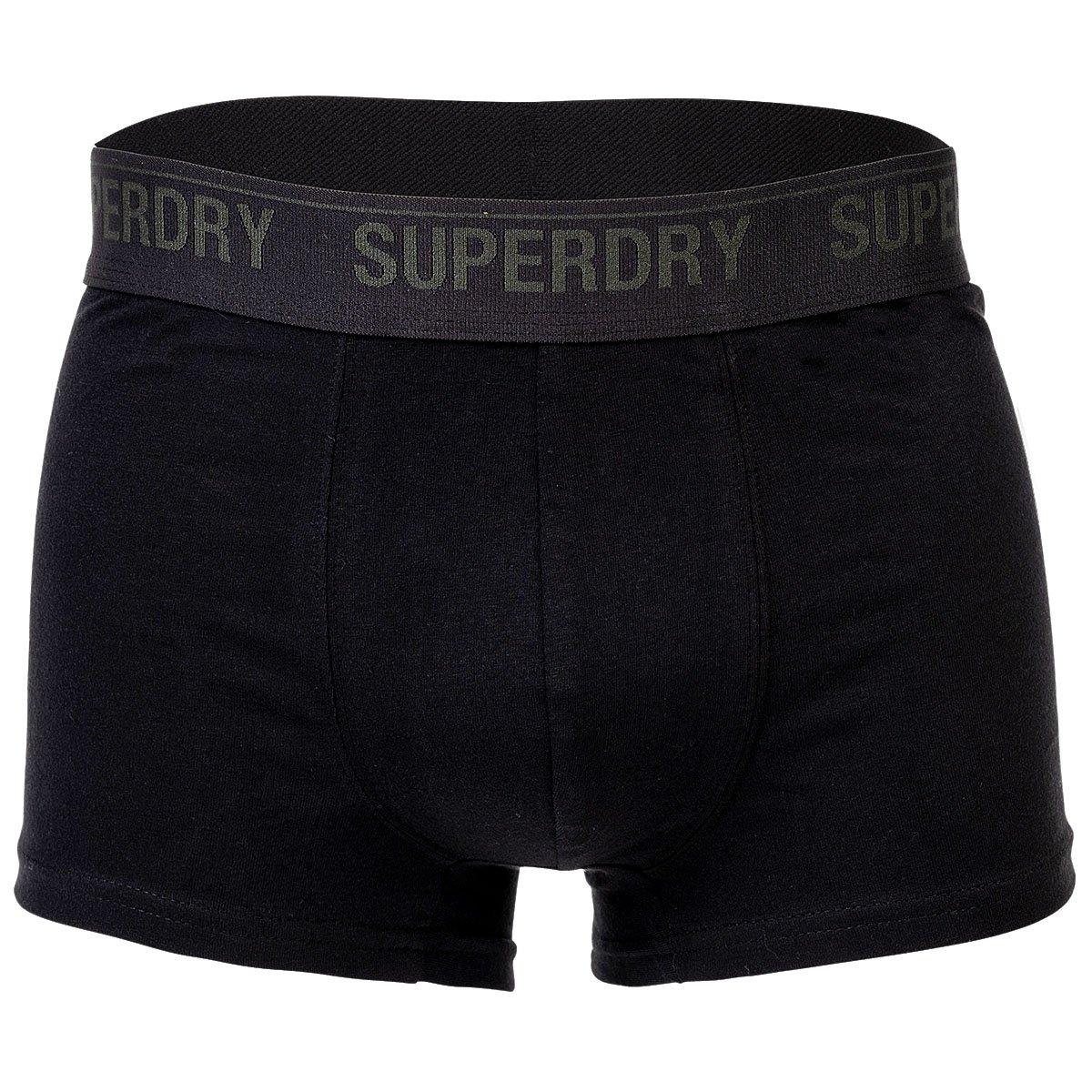 Superdry  Boxer Uomini Confezione da 3 Vestibilità confortevole-TRUNK MULTI TRIPLE PACK 