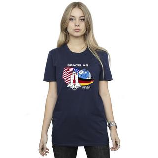 Nasa Space Lab T-Shirt Stampa Grafica  