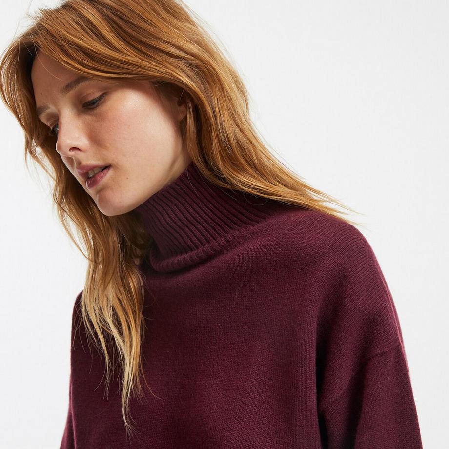 La Redoute Collections Woll Kaschmir Rollkragenpullover  
