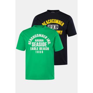 JP1880 T-shirts en lot de 2 Manches Courtes Imprimés  