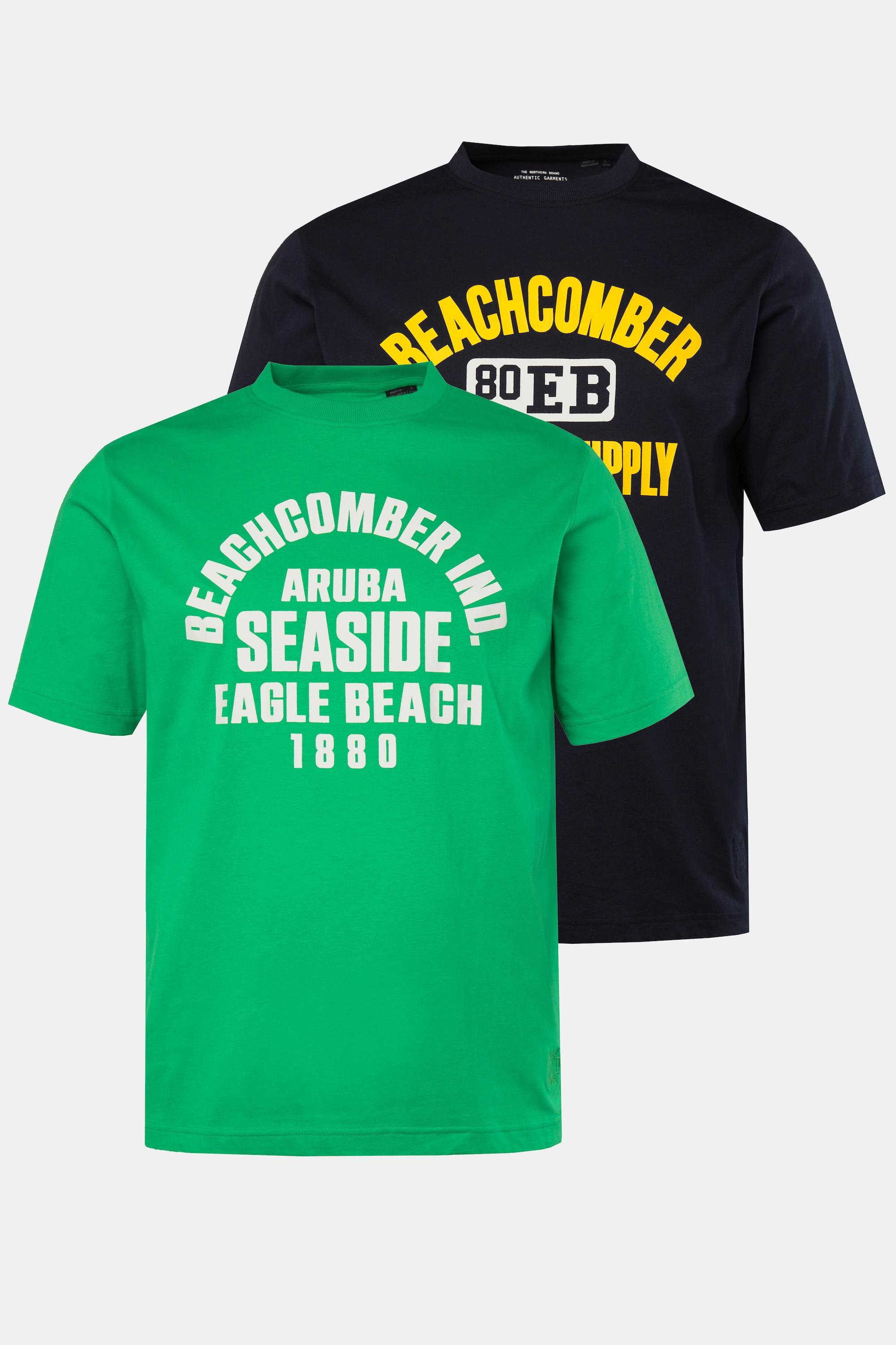 JP1880 T-shirts en lot de 2 Manches Courtes Imprimés  