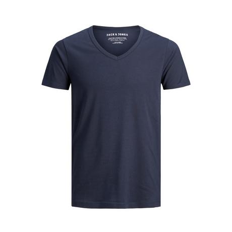 JACK & JONES T-Shirt V-Ausschnitt Regular Fit  