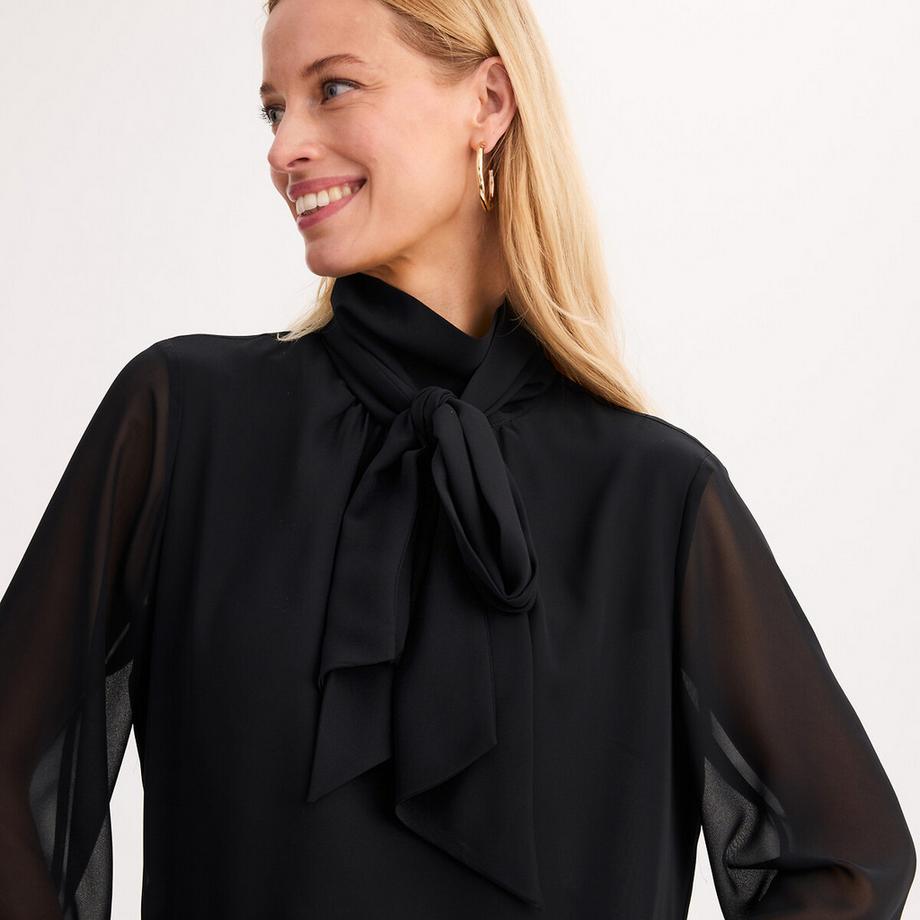 La Redoute Collections Blouse lavallière manches longues  