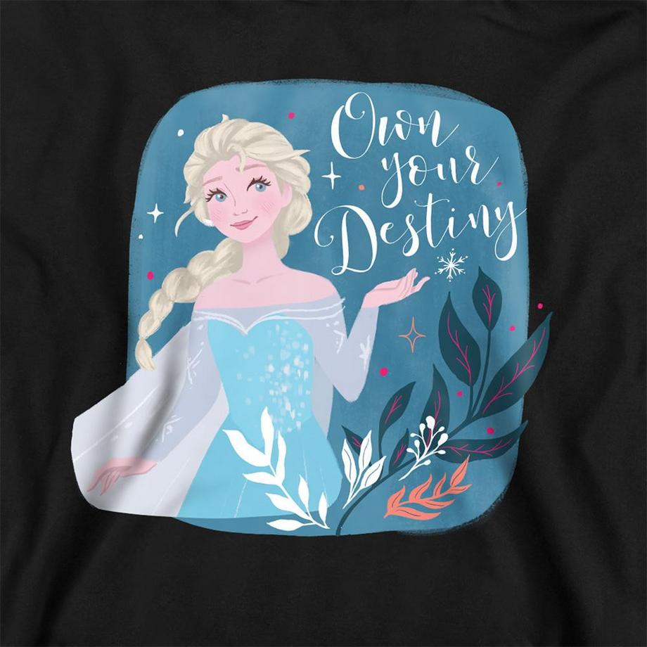 FROZEN  Sweat À Capuche Motif Elsa Own Your Destiny 