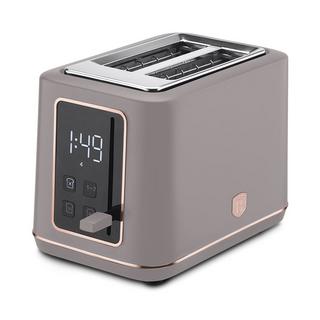 Berlinger Toaster mit Digitalanzeige Taupe Collection  