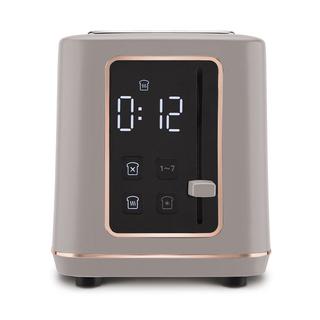 Berlinger Toaster mit Digitalanzeige Taupe Collection  