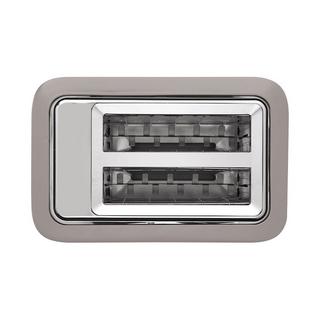 Berlinger Toaster mit Digitalanzeige Taupe Collection  