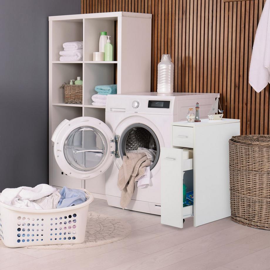 Northix Mobiletto nicchia bianco  