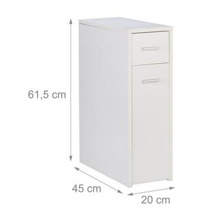 Northix Meuble niche blanc  