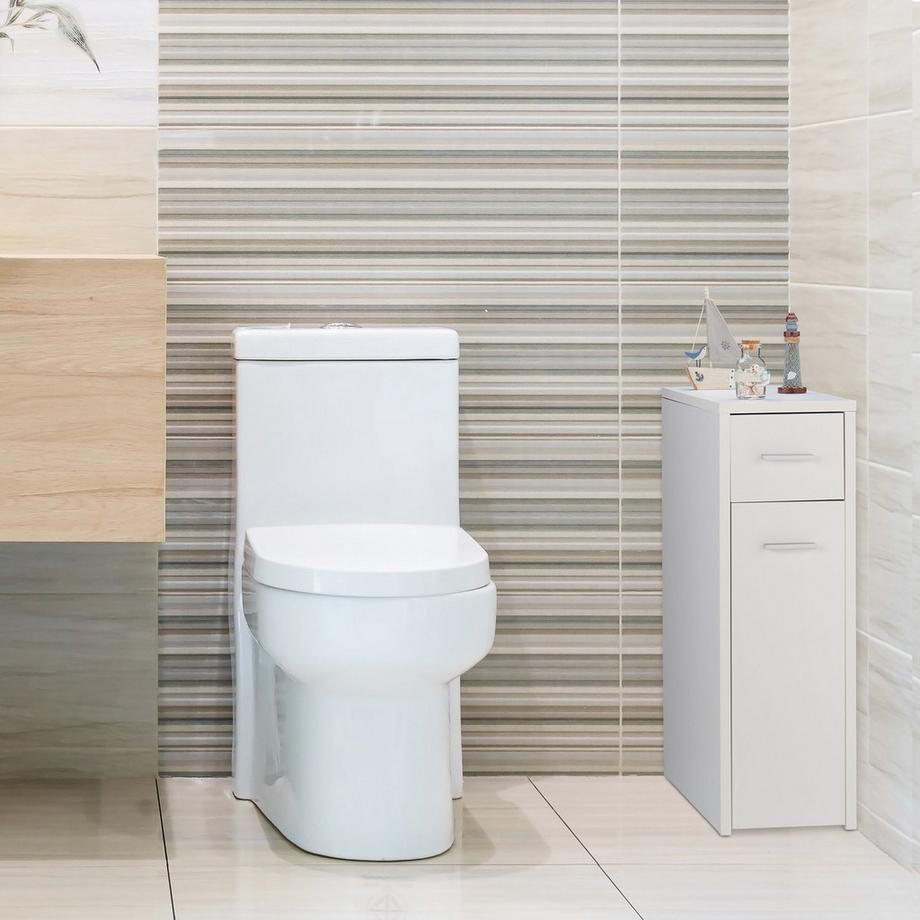 Northix Mobiletto nicchia bianco  