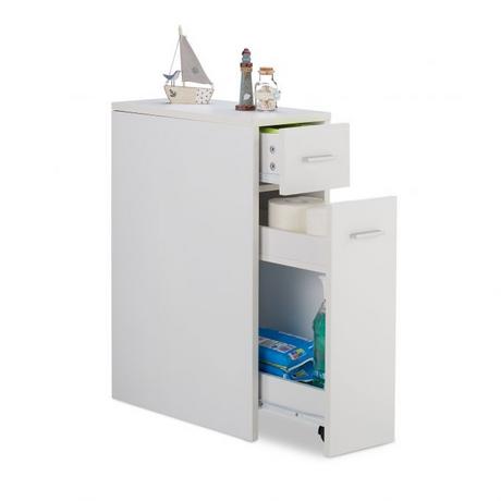 Northix Meuble niche blanc  