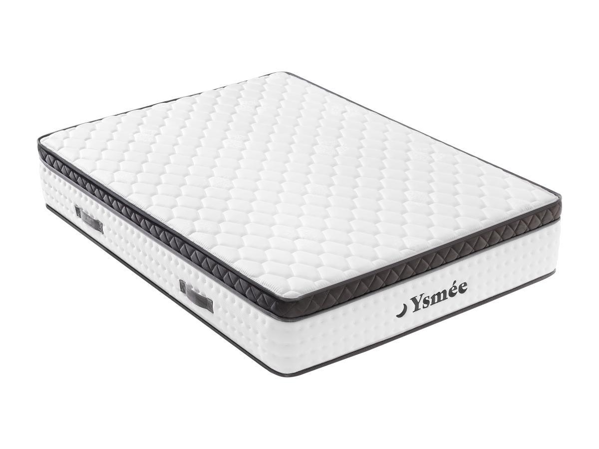 Ysmée Matelas 180 x 200 cm ressorts ensachés et surmatelas intégré ép.34cm - COSMOPOLITAIN II de YSMÉE  