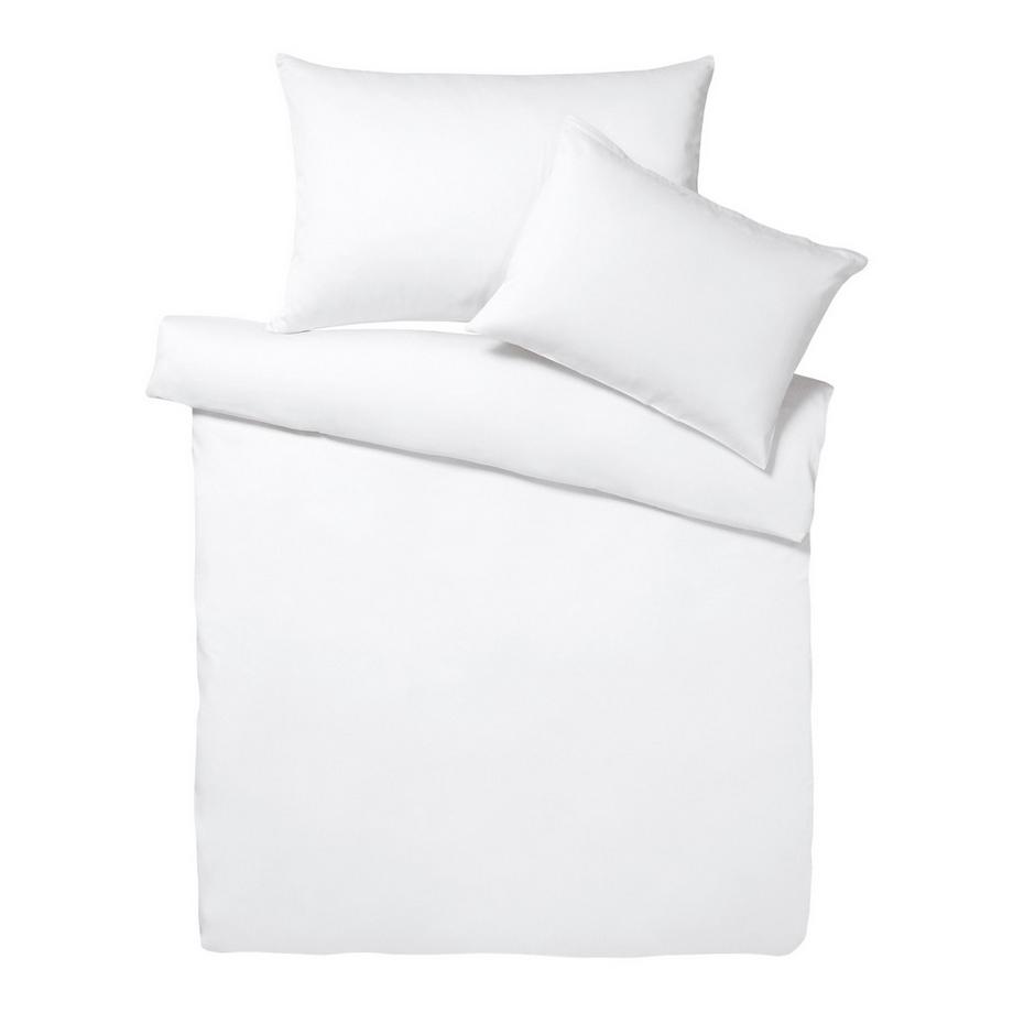 Living Home Uni Perkal Set de Linge de Lit  