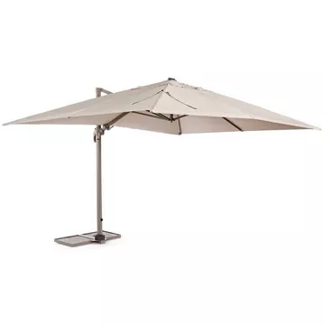Parasol à bras libres Saragozza 300x400 brun clair