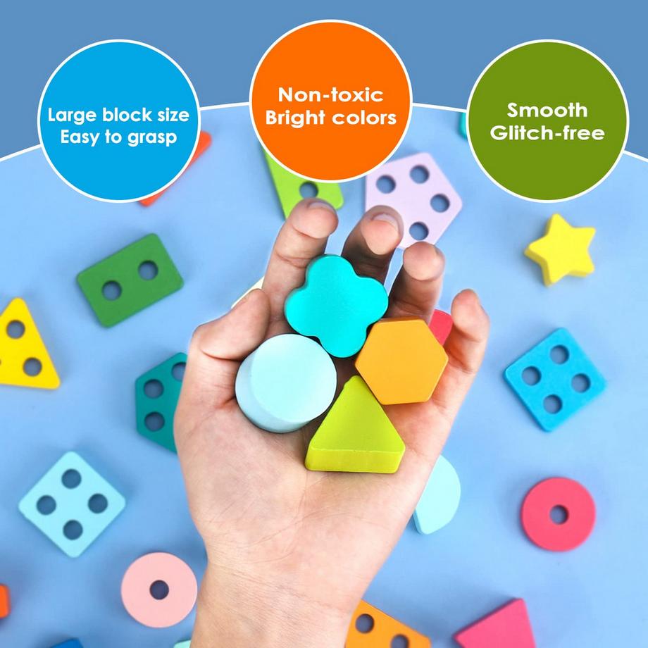 Activity-board  Jouet d'activité motrice en bois Jouet à tirer Jouet éducatif Jouet à trier Jouet éducatif 