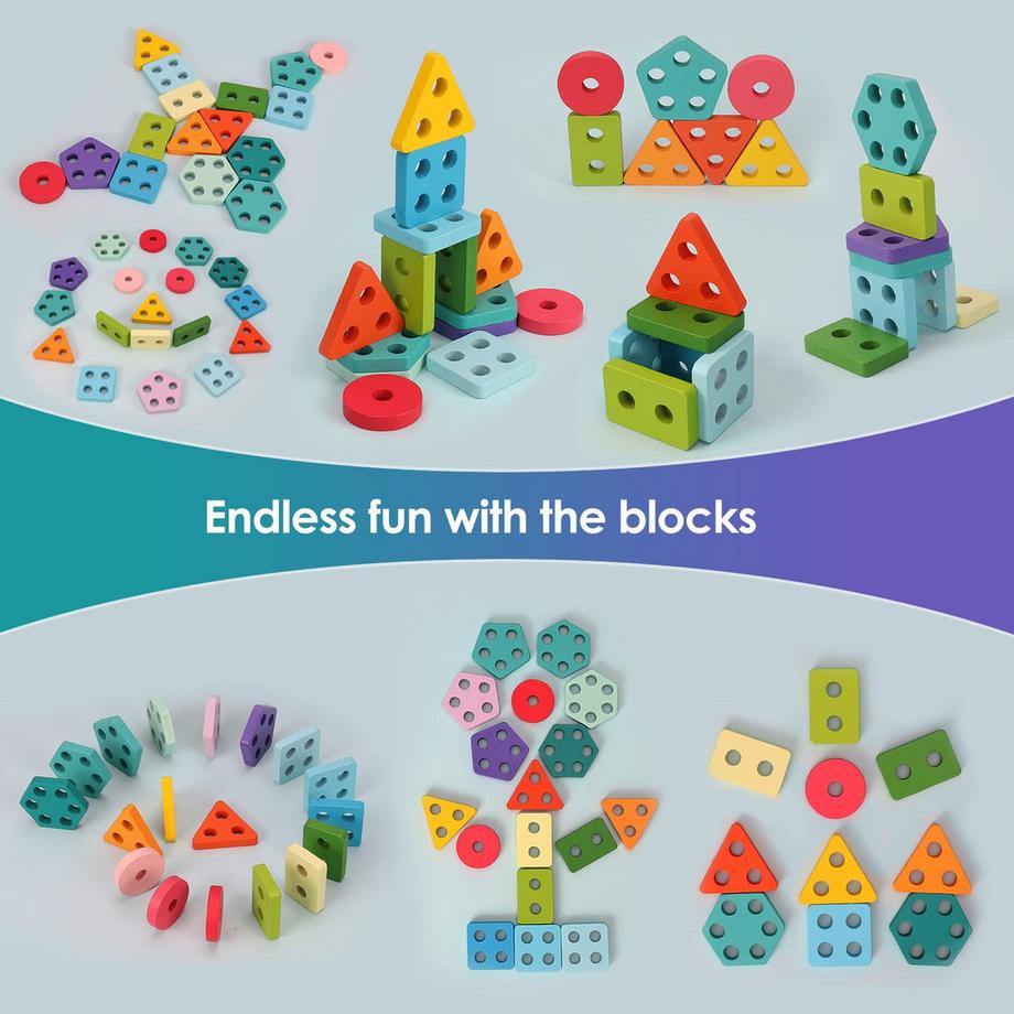 Activity-board  Jouet d'activité motrice en bois Jouet à tirer Jouet éducatif Jouet à trier Jouet éducatif 