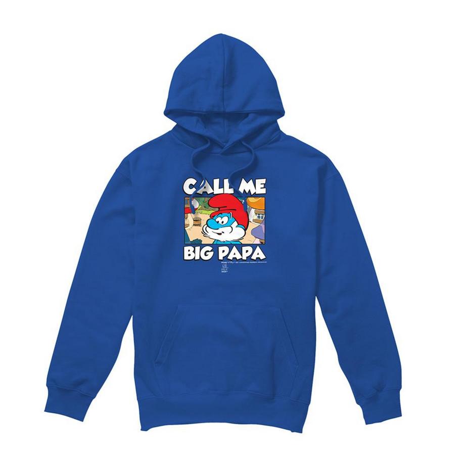 Call Me Big Felpa Con Cappuccio Grande Puffo