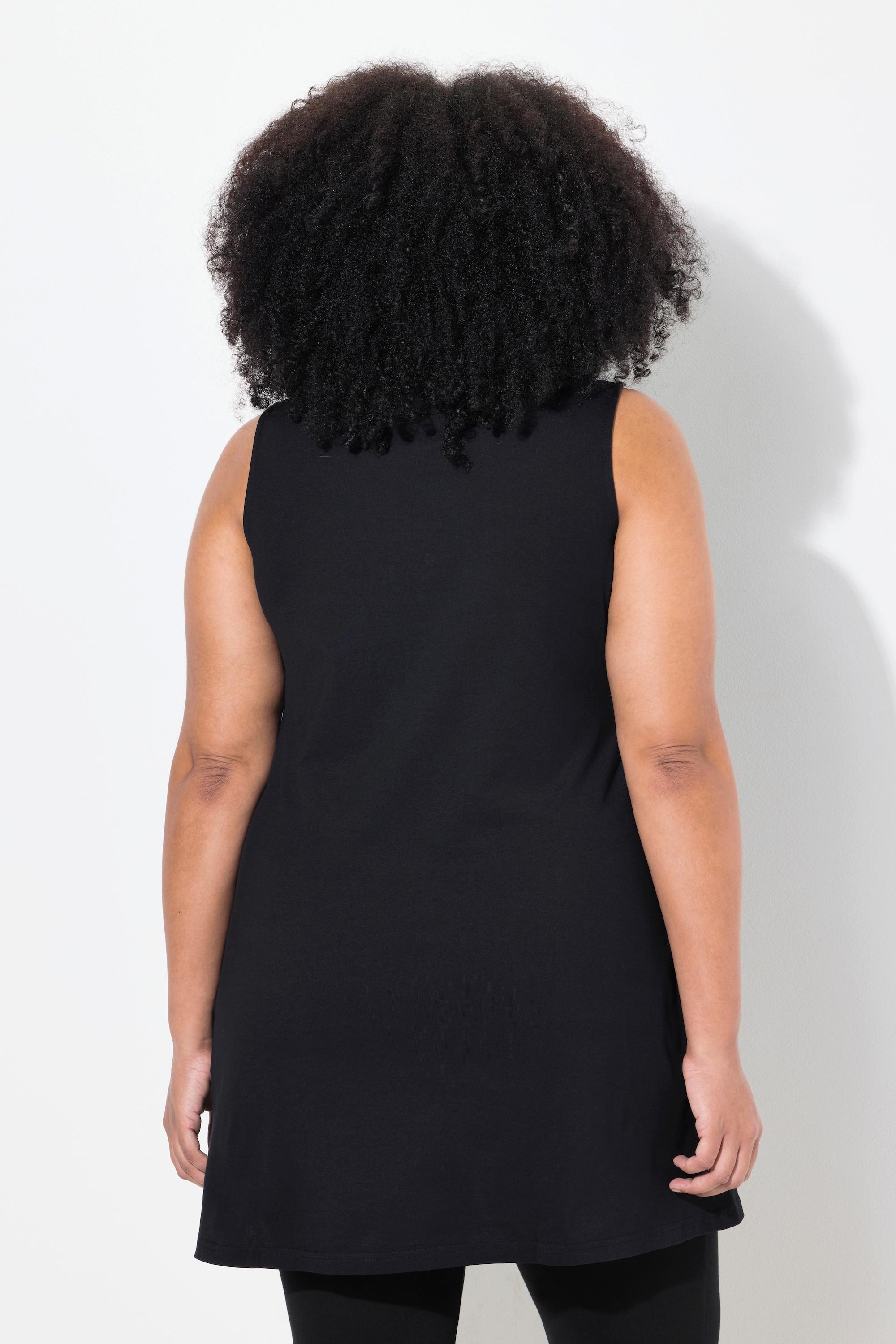 Ulla Popken Débardeur Ligne A Col Rond Sans Manches  