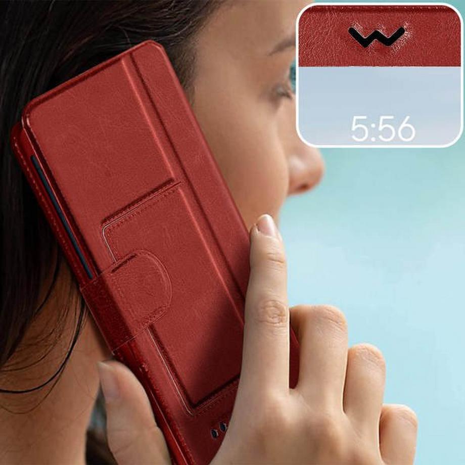 Avizar  Housse Universel 2x Fenêtre Rouge M 