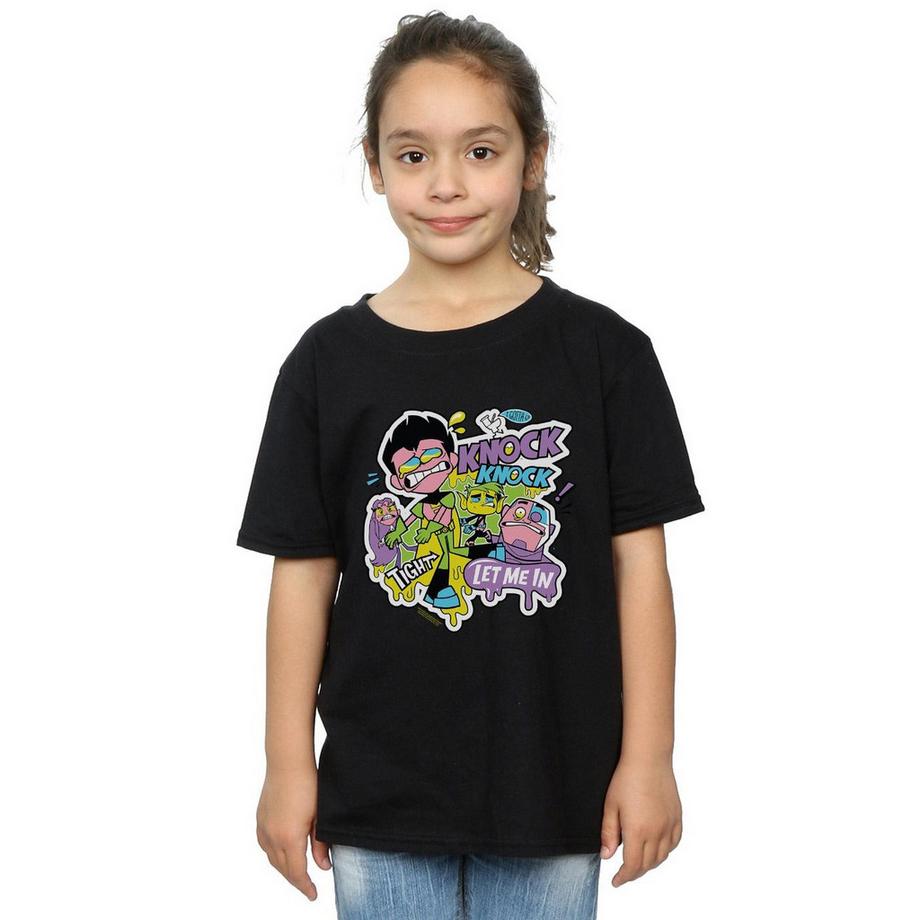 DC COMICS  Teen Titans Go Knock Knock TShirt 