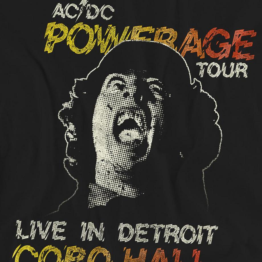 AC/DC ACDC Powerage Tour T-Shirt  