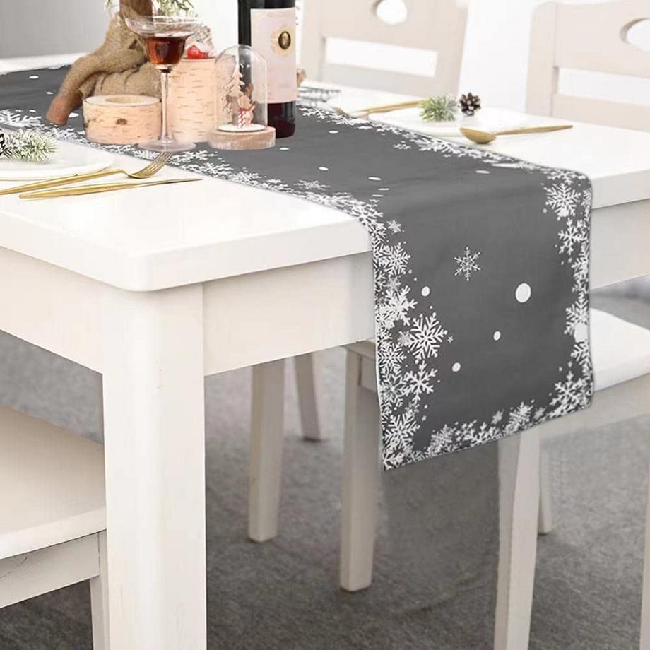 Alopini Chemin de table Noël moderne, chemin de table décor, chemin de table  