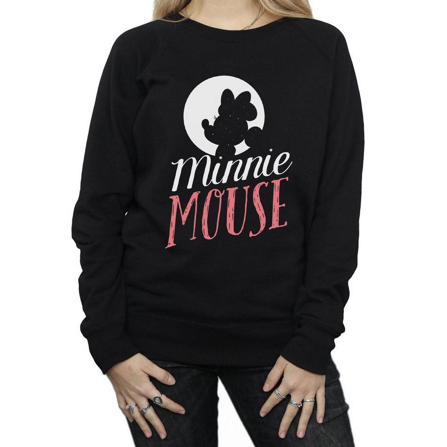 Disney Minnie Mouse Silhouette Felpa  