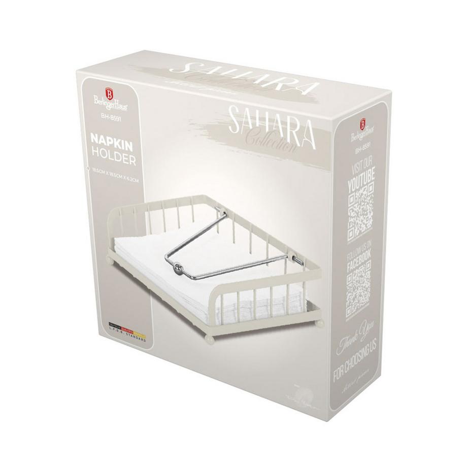 Berlinger  Serviettenhalter matt cream Sahara Collection 