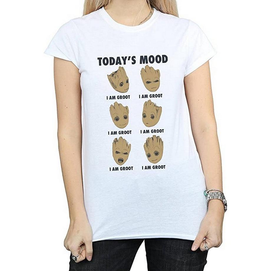 Guardians Of The Galaxy Today's Mood Bedrucktes T-Shirt  