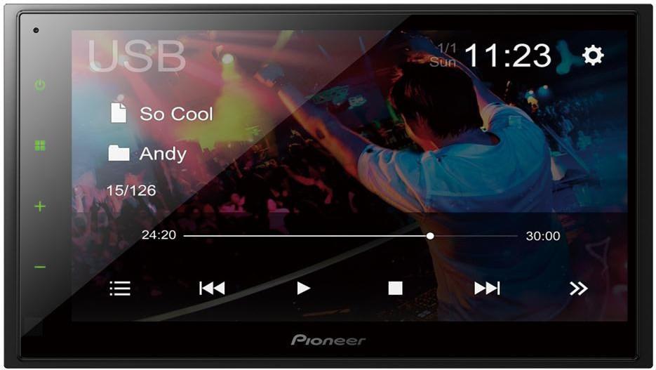 Pioneer  Mediareceiver mit 6,8-Touchscreen DAB+, BT, DAB+ Antenne inkl. 