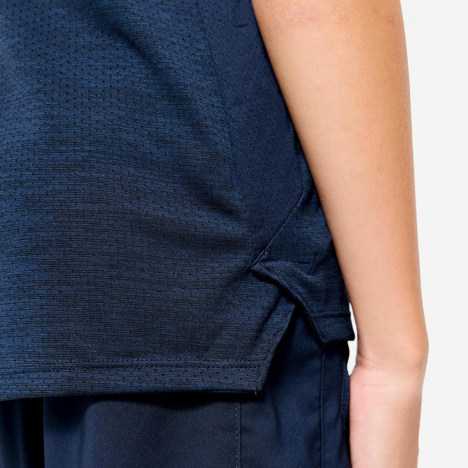 DOMYOS  Kurzarmshirt Kinder atmungsaktiv synthetisch 