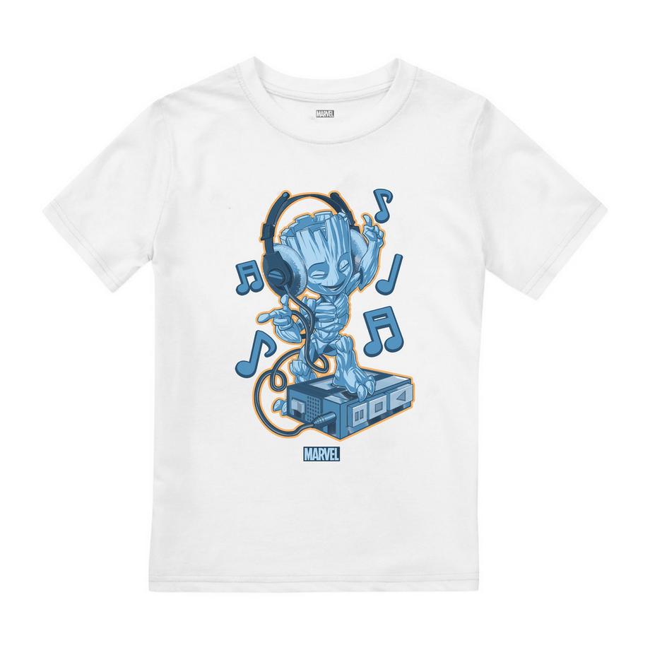 T-ShirtMotif Groot Avec Casque Audio