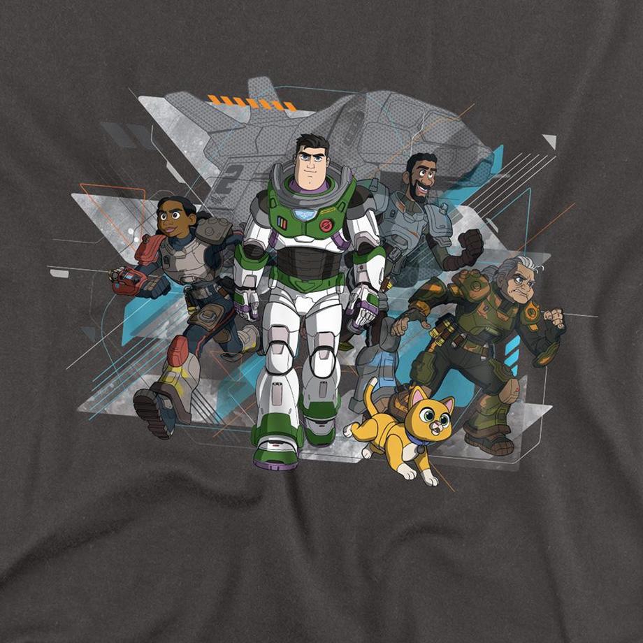 Disney Pixar Lightyear  Junior Zap Patrol Maglietta Buzz E Sox 