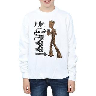 MARVEL  Avengers Infinity War I Am Teenage Groot Sweatshirt 
