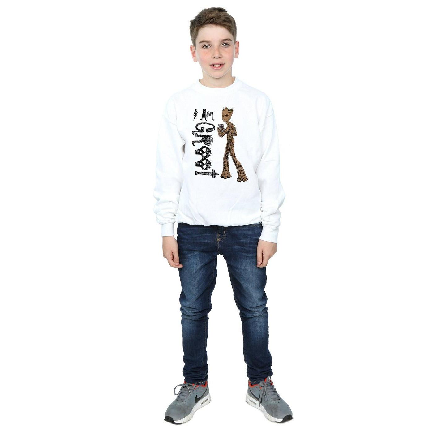 MARVEL  Avengers Infinity War I Am Teenage Groot Sweatshirt 