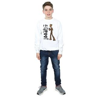 MARVEL  Avengers Infinity War I Am Teenage Groot Sweatshirt 