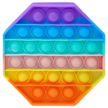 Pop It, Zappelspielzeug mit Blasen - Achteck